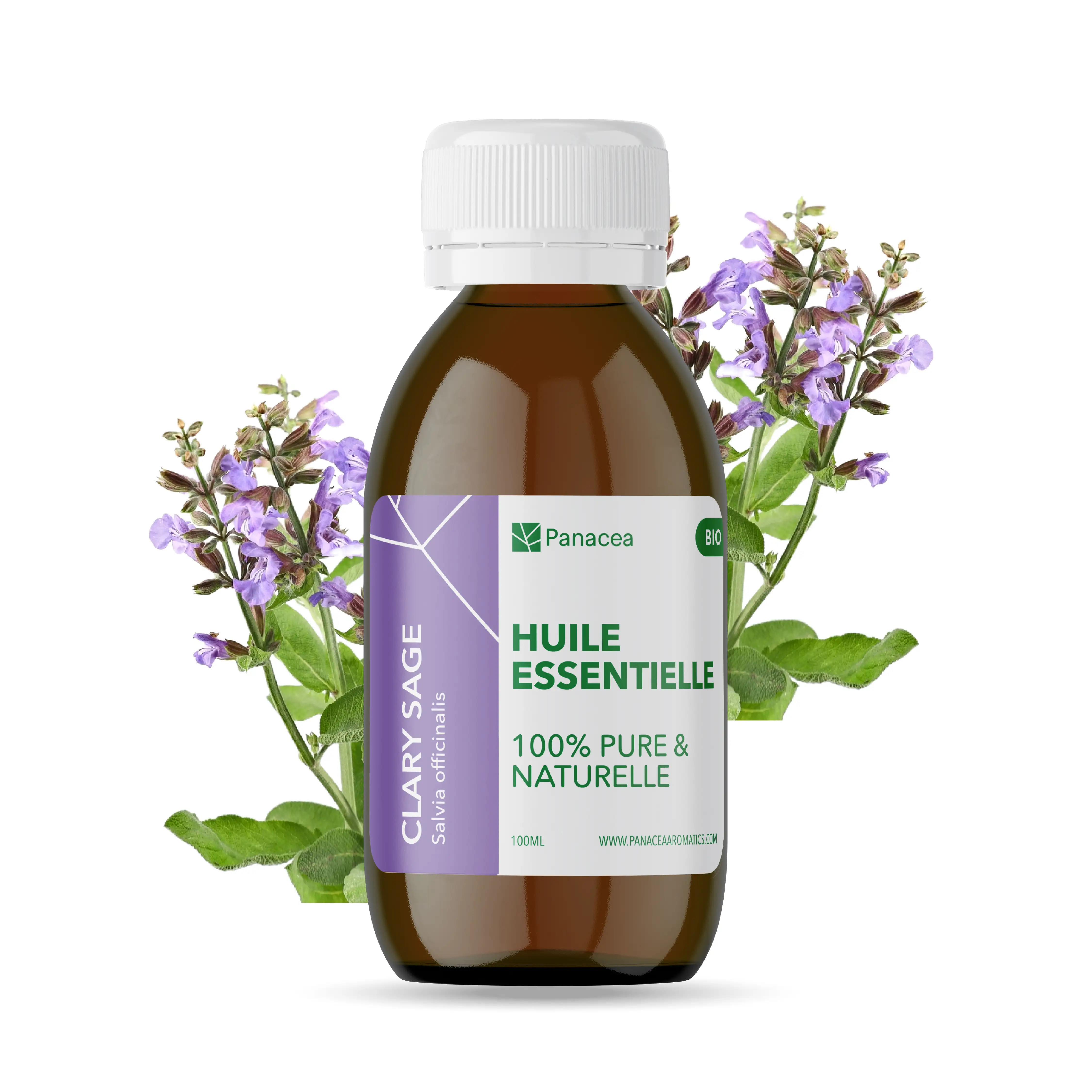 Huile essentielle de Sauge sclarée (Salvia Officinalis)