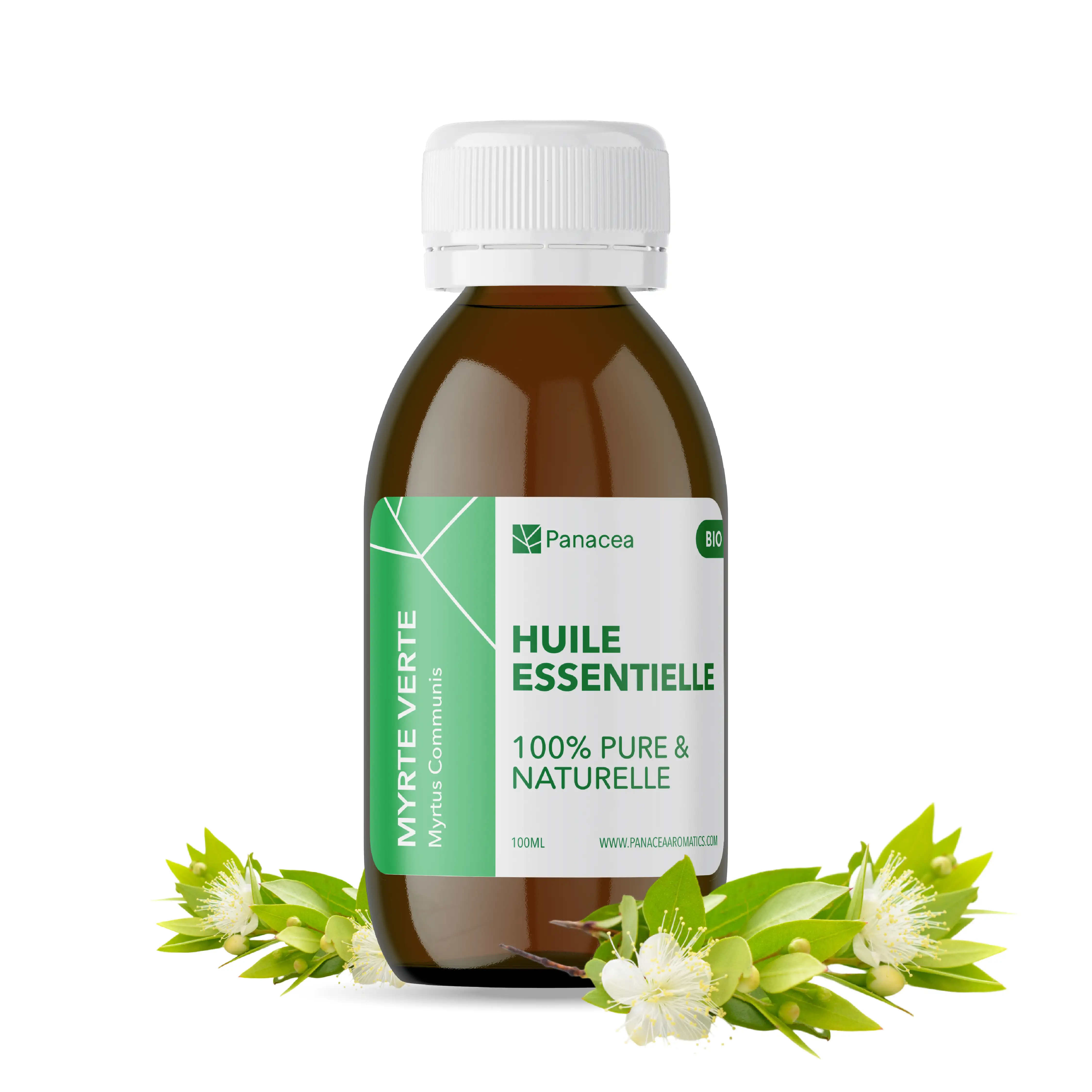 Huile essentielle de myrte verte (Myrtus communis)