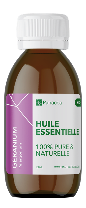 Huile essentielle de Géranium (Pelargonium)